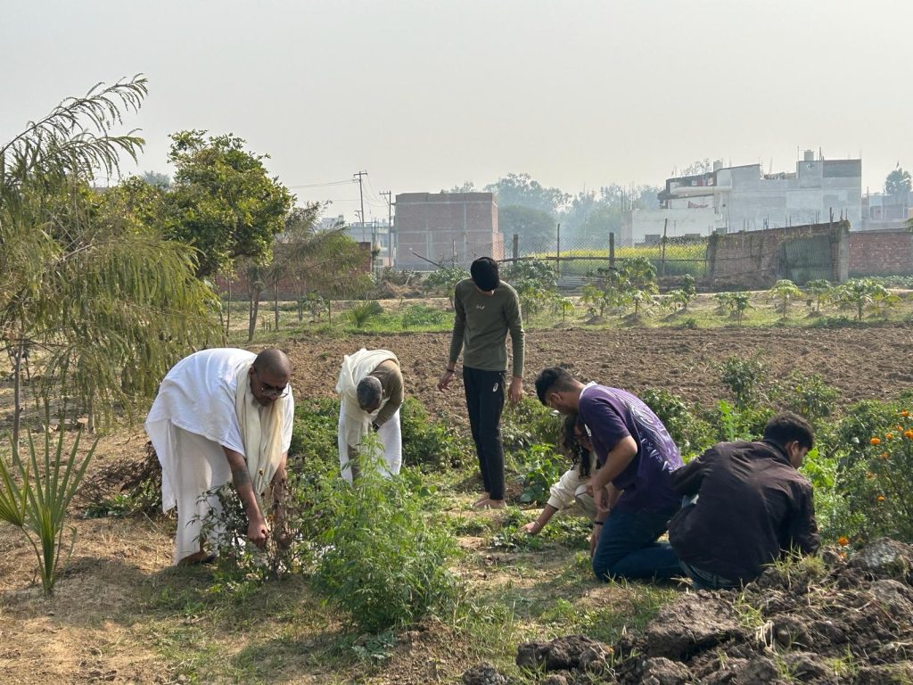 Green Guardians: Guruji’s Eco-Plantation Initiative